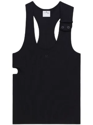 Diesel T-Mely-Sl スクープネック タンクトップ | ブラック | FARFETCH JP