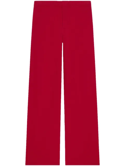Courrèges pants con diseño bootcut