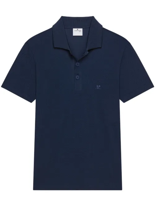 Courrèges polo AC - Bleu - Courrèges - Modalova