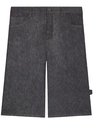 パンツ Courreges shorts Courrèges logo-print Biker Shorts | Black | FARFETCH