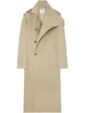 Courrèges double-breasted trench coat - Neutrals