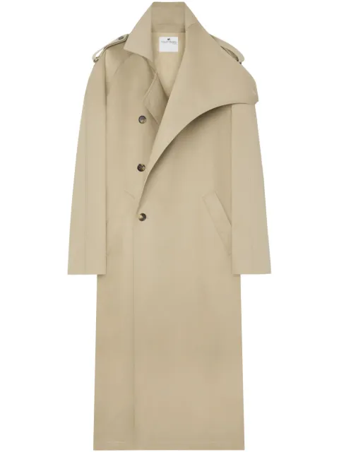Courrèges double-breasted trench coat 