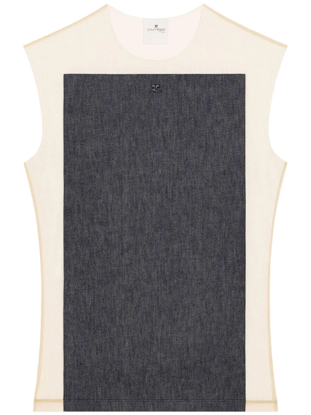 Courrèges top Illusion | neutro | Image 1