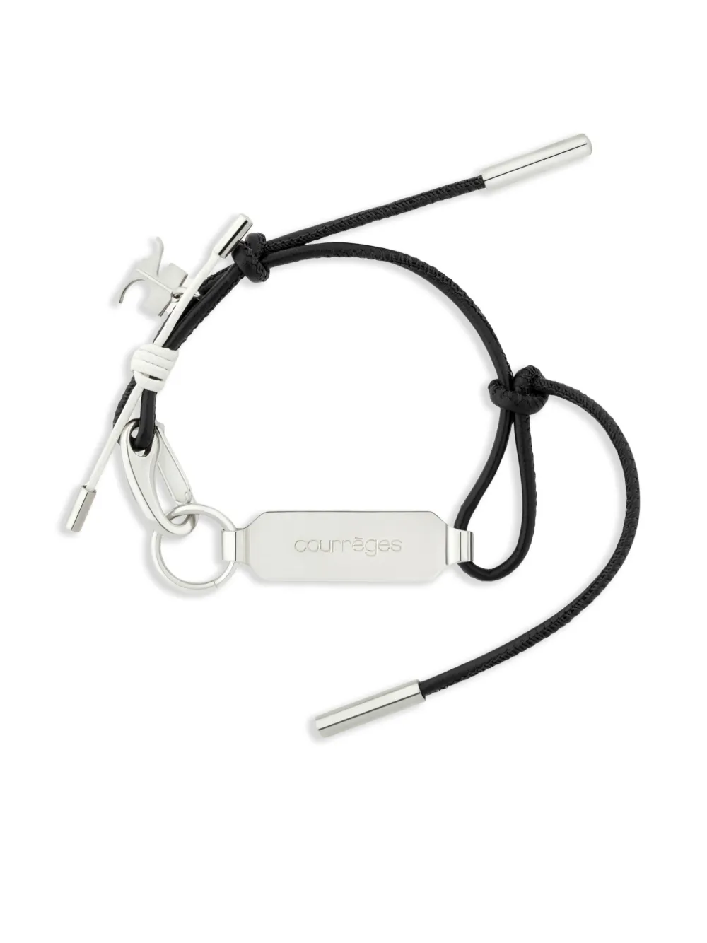 Courrèges Rope bracelet | Silver | Image 1