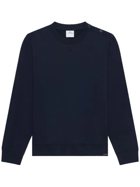 Courrèges sudadera con botones