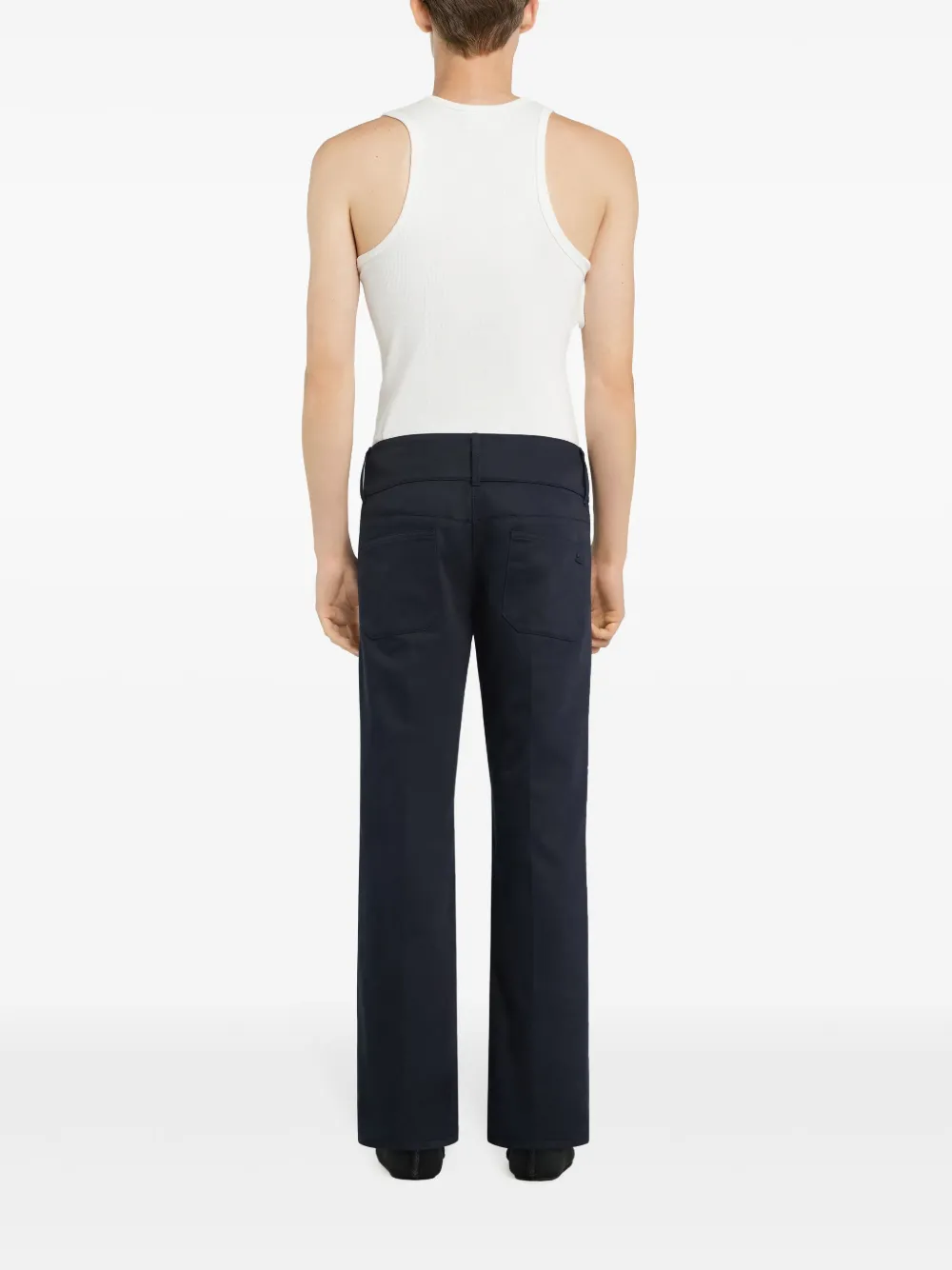 Courrèges 90's Cut-out Top In White