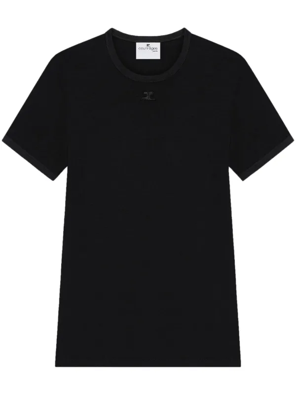 Courrèges Heritage Tシャツ | ブラック | FARFETCH JP