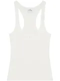 Courrèges buckle-fastening tank top - White