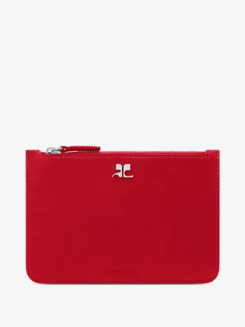 Courrèges leather wallet