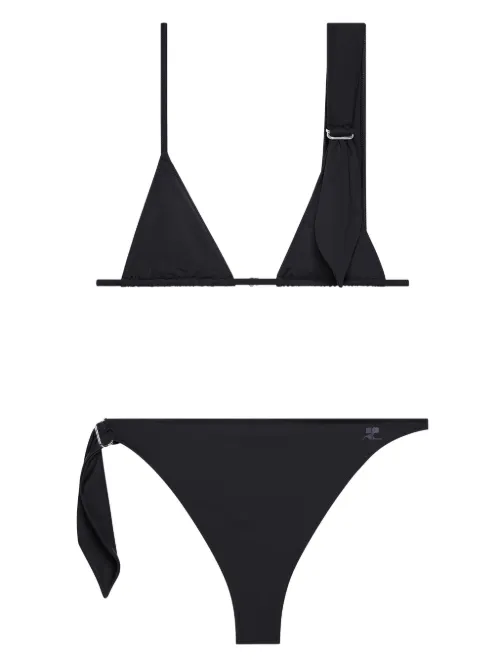 Bikini à détail de foulard - Courrèges - Modalova