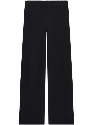Balenciaga Elastic straight-leg Trousers | Black | FARFETCH