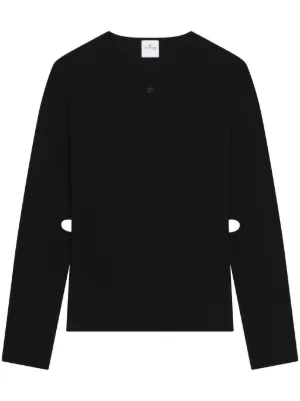Jil Sander バイカラー ニットベスト | ブラック | FARFETCH JP