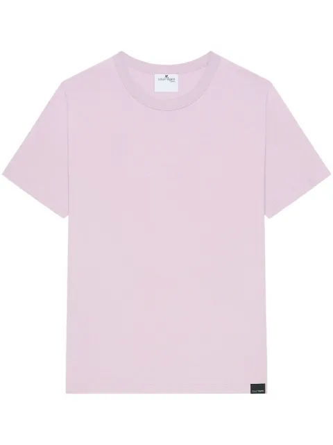 Courrèges logo-print T-shirt