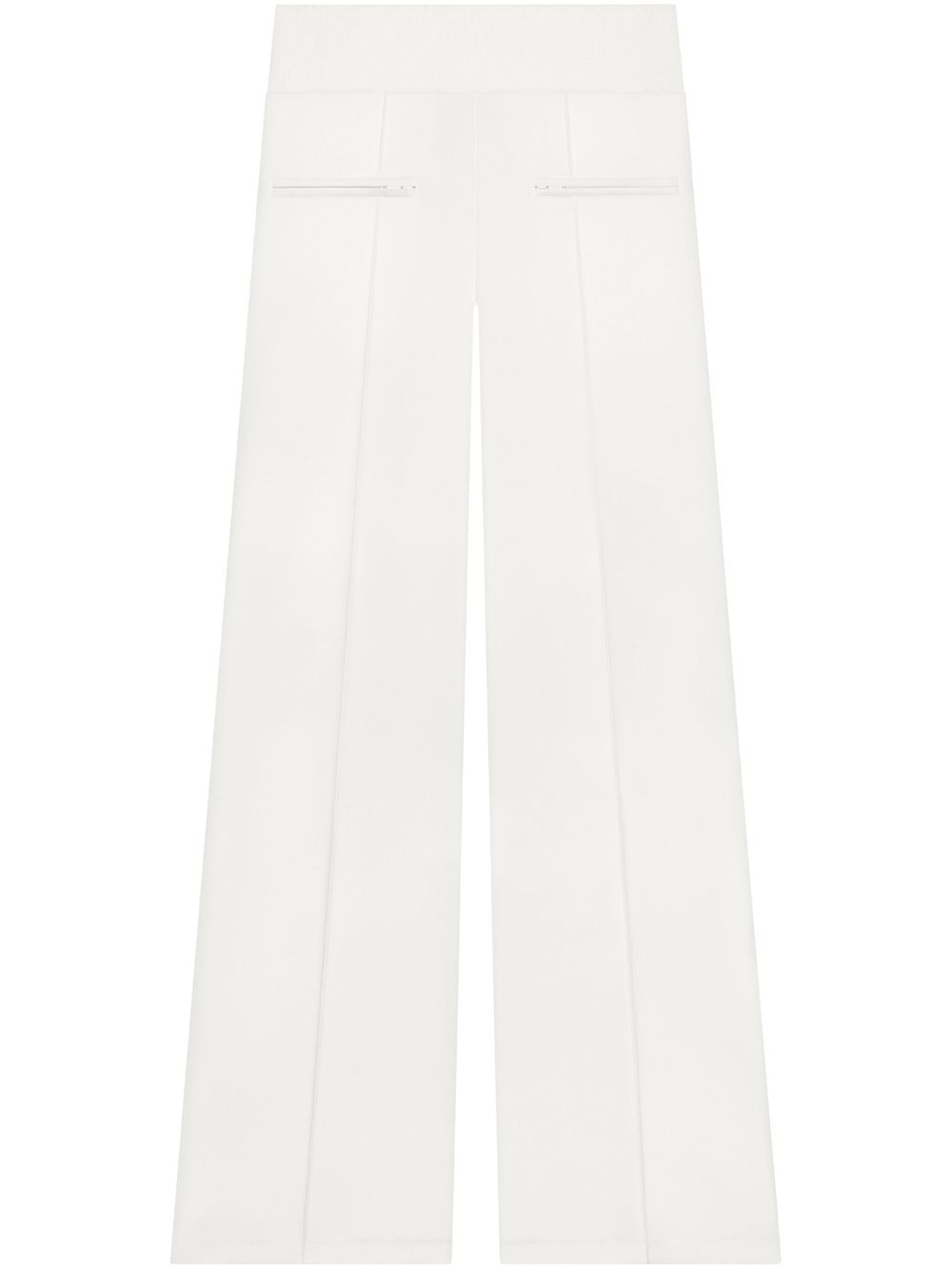 Courrèges interlock track pants - White