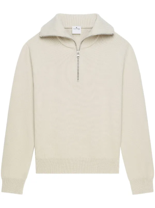 Courrèges Trucker Sweater in Neutrals