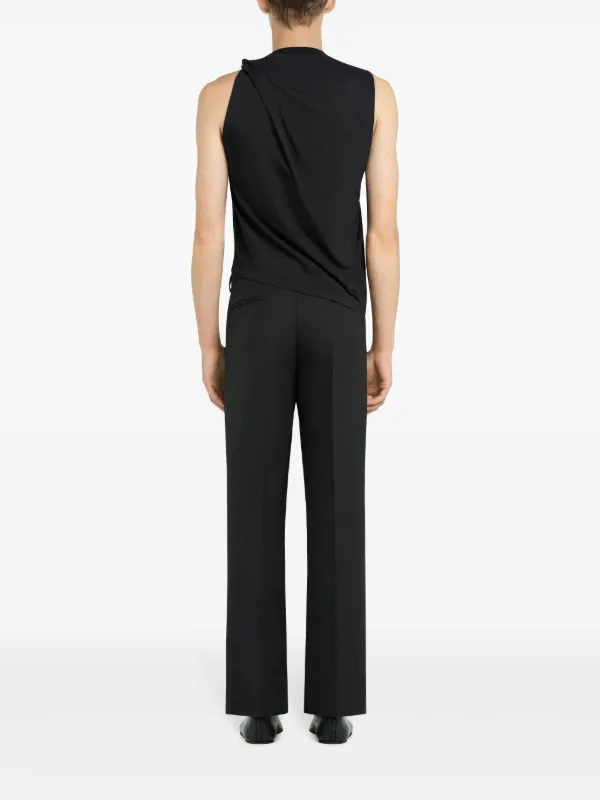 Courrèges Twist Tank Top | Black | FARFETCH