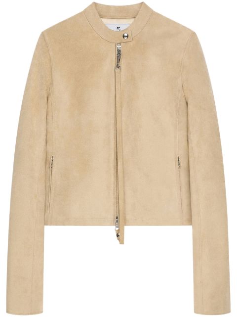 Courrèges suede jacket