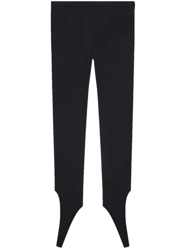Courrèges Capri Leggings in Black
