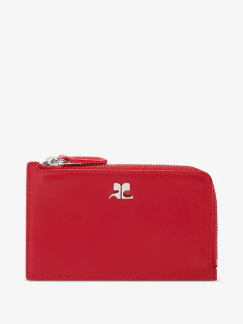 Courrèges leather wallet