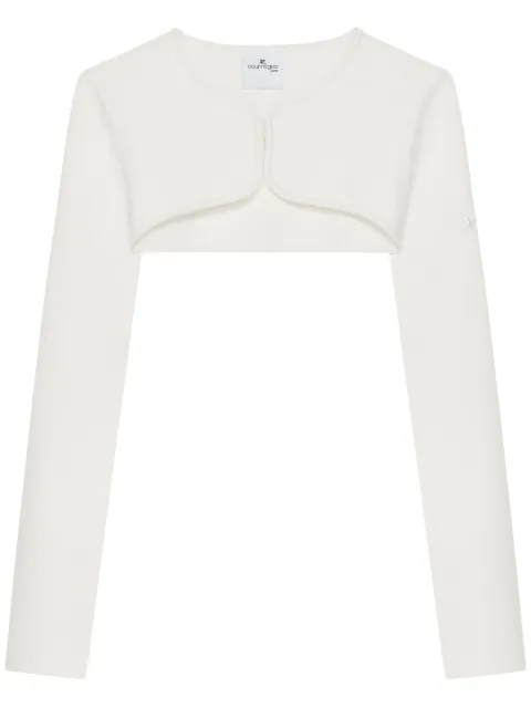 Courrèges cropped cardigan