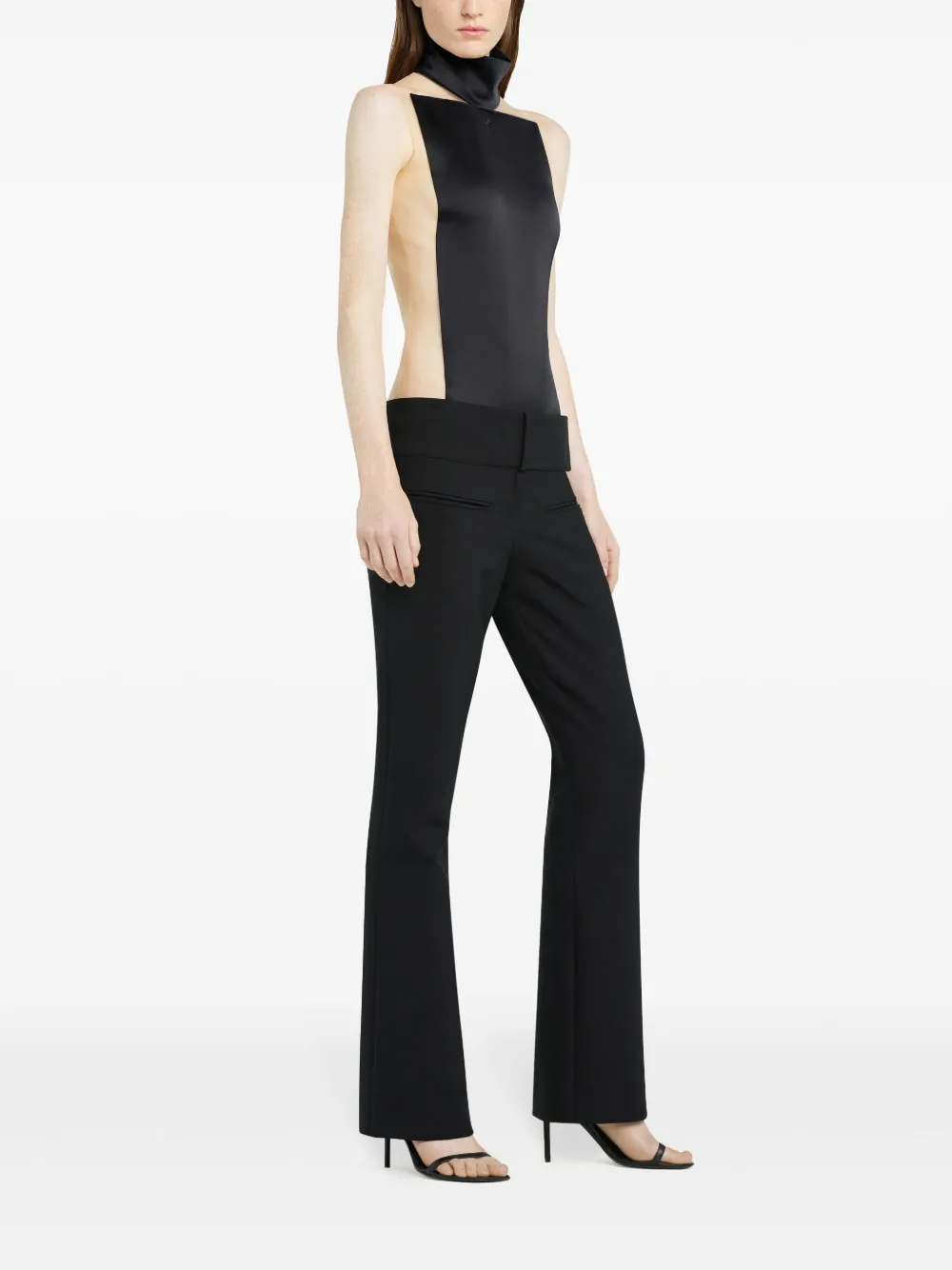 Courrèges Illusion body Zwart