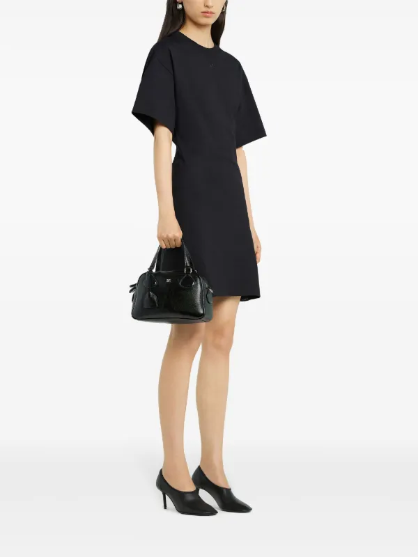 ★送料関税込★Courreges AC スタッド レザー ボウリングバッグ Courrèges AC スタッズ ボウラーバッグ | ブラック | FARFETCH JP