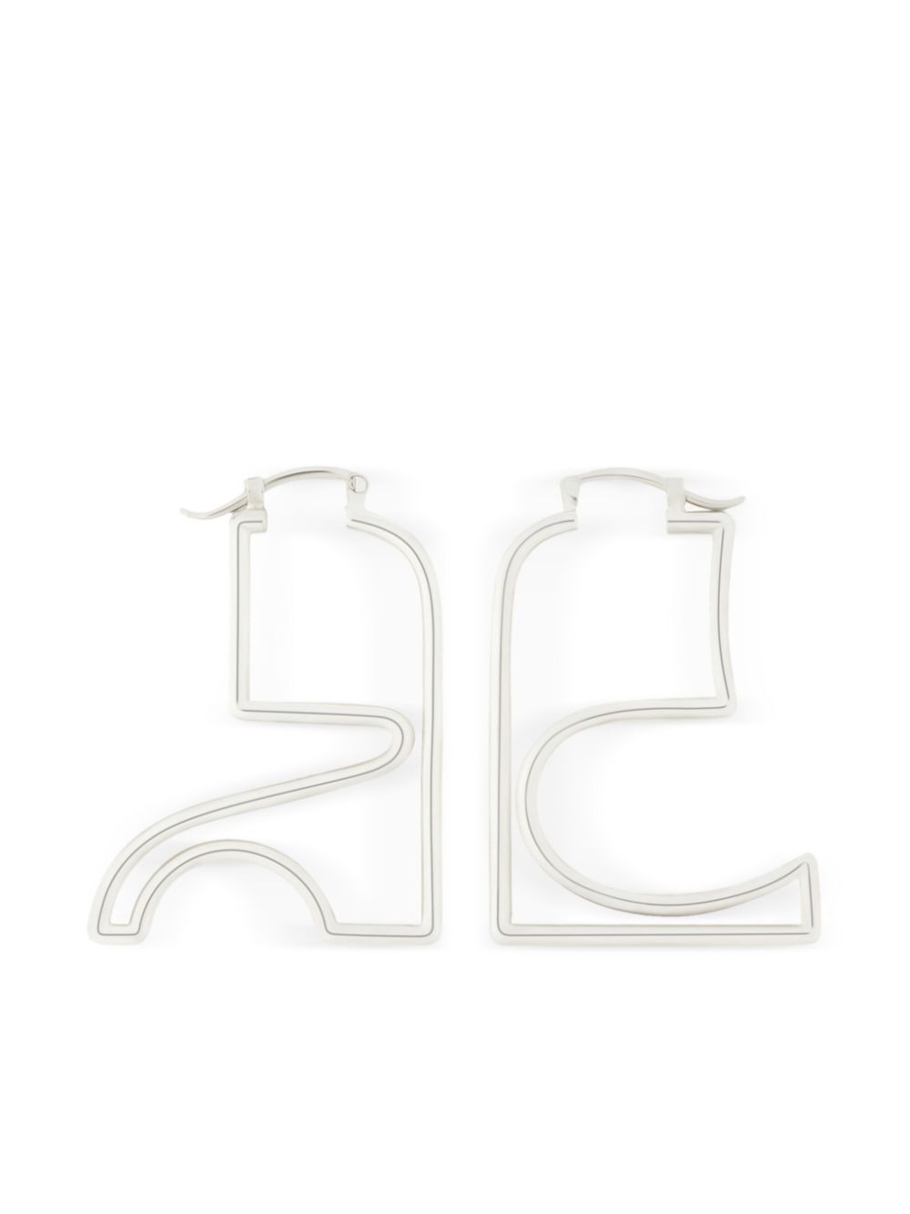 Courrèges AC earrings - Silver