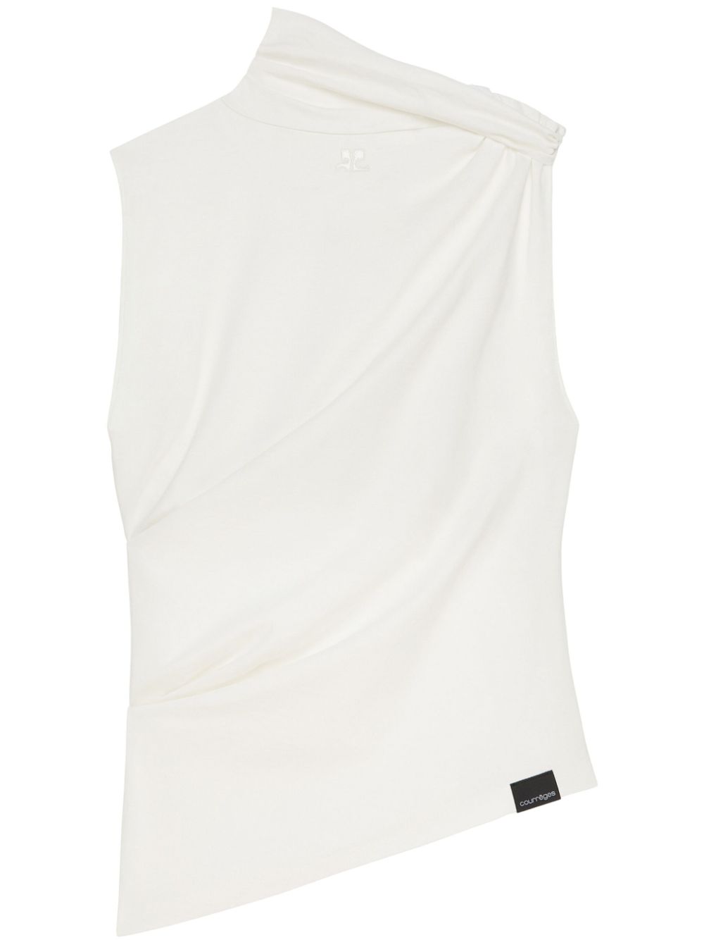 Courrèges draped top