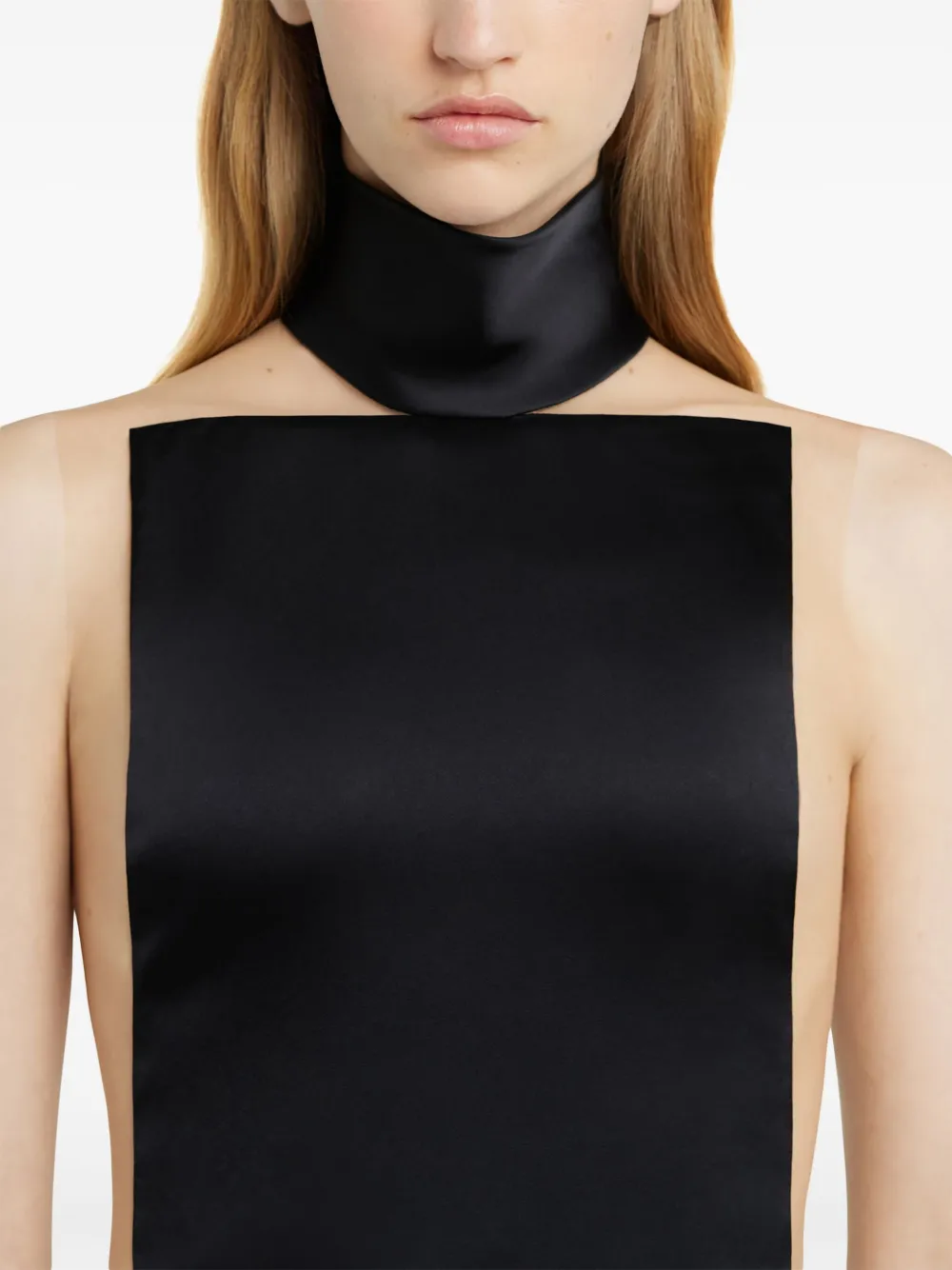 Courrèges Illusion jurk Zwart