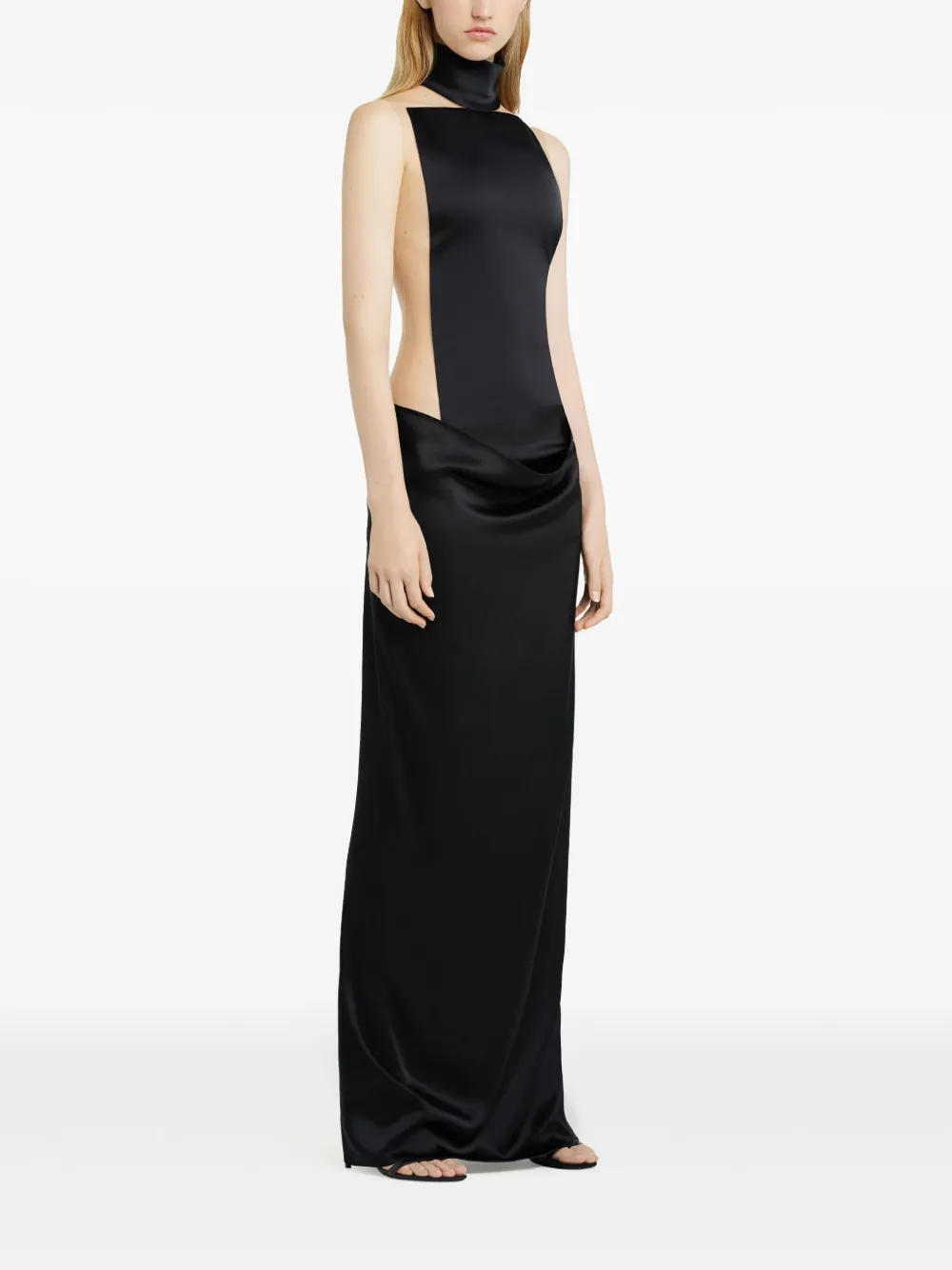 Courrèges Illusion jurk Zwart