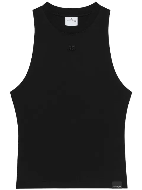 Courrèges camiseta con aplique