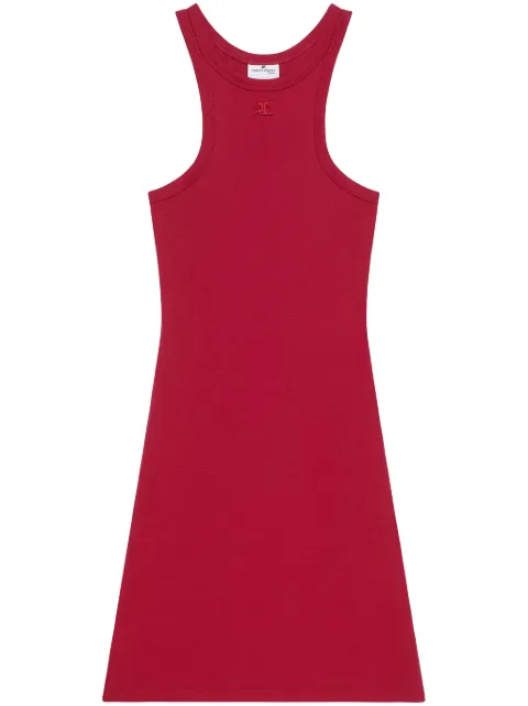 Courrèges cotton scuba dress