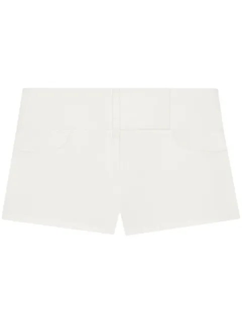 Courrèges shorts con cinturón