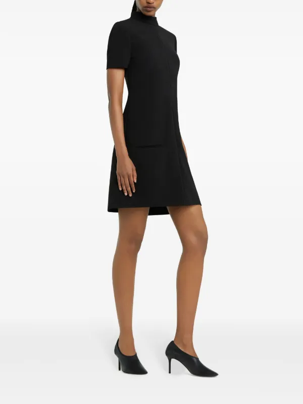 Courrges Heritage Mini Dress | Black | FARFETCH
