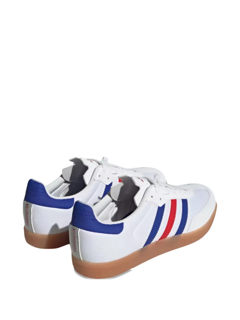 adidas Velosamba Made With Nature "Cloud White Lucid Blue Better Scarlet" sneakers
