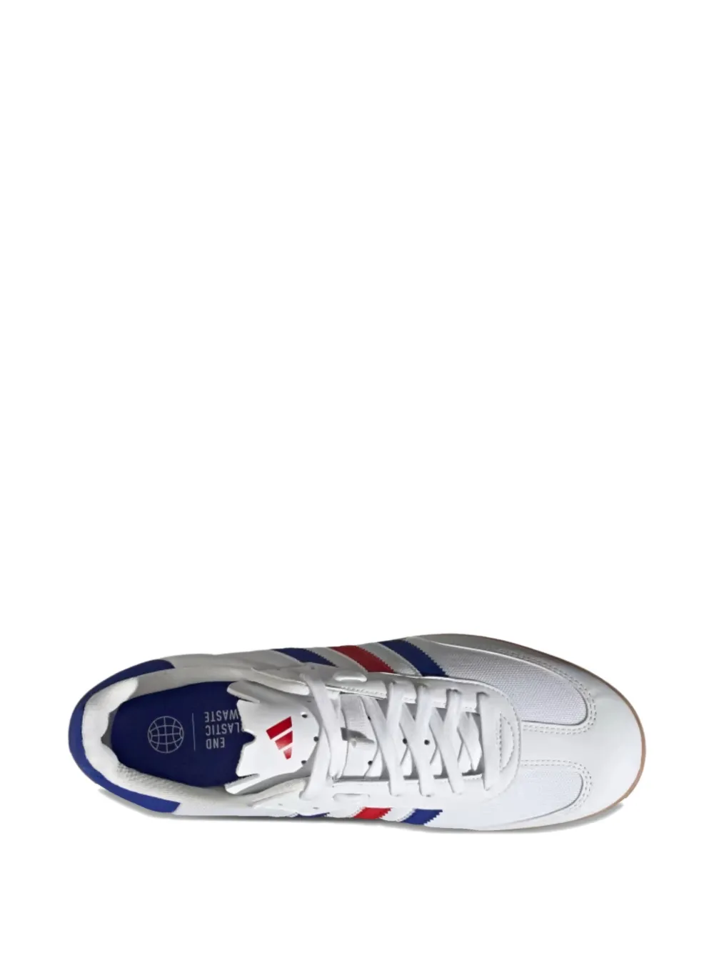 adidas Velosamba Made With Nature "Cloud White Lucid Blue Better Scarlet" sneakers