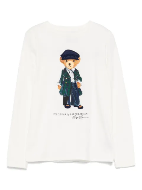 POLO RALPH LAUREN KIDS تيشيرت 'بولو بير' قطن