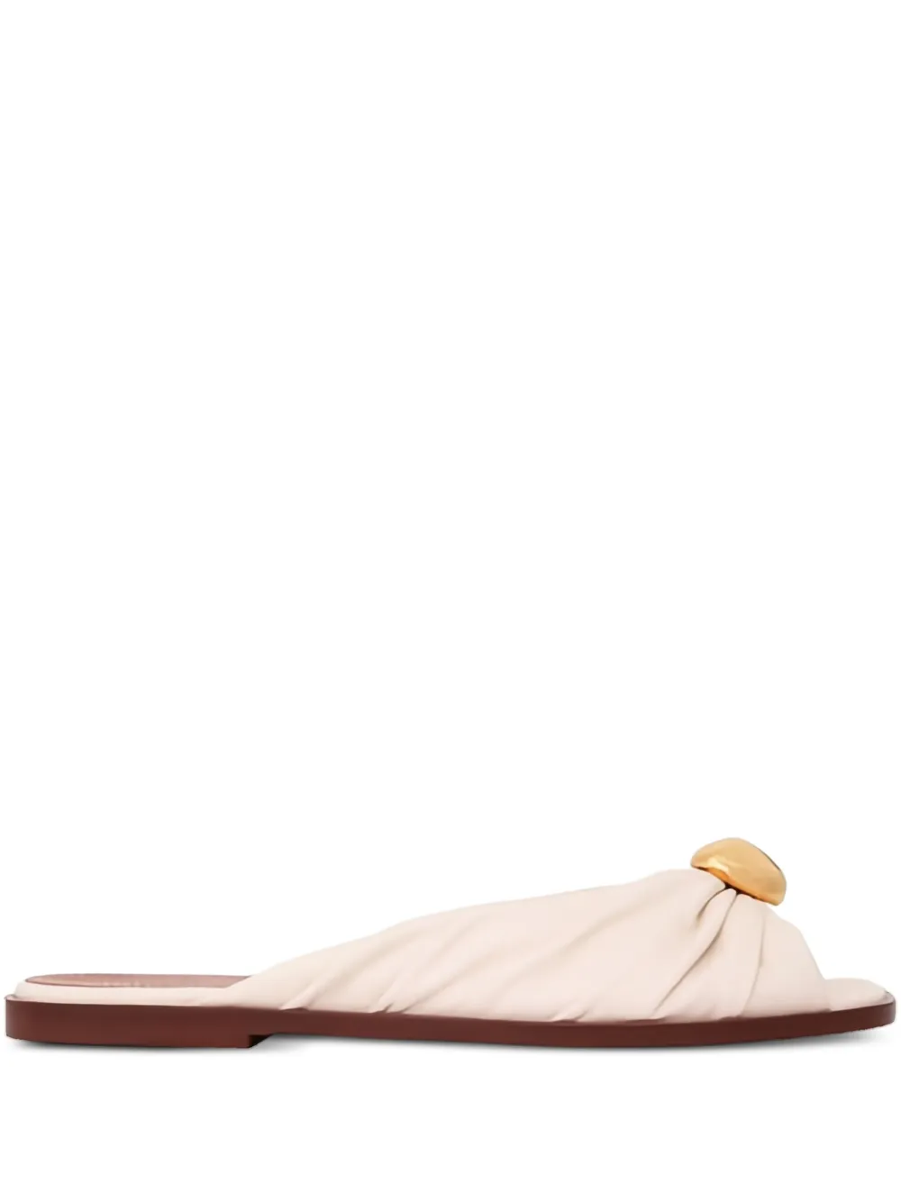 ZIMMERMANN knotted-detail slides | Neutrals | Image 1