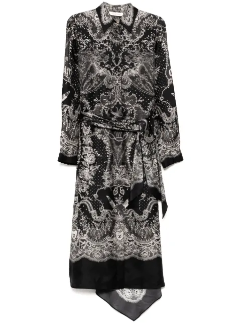 ZIMMERMANN crush shirt dress