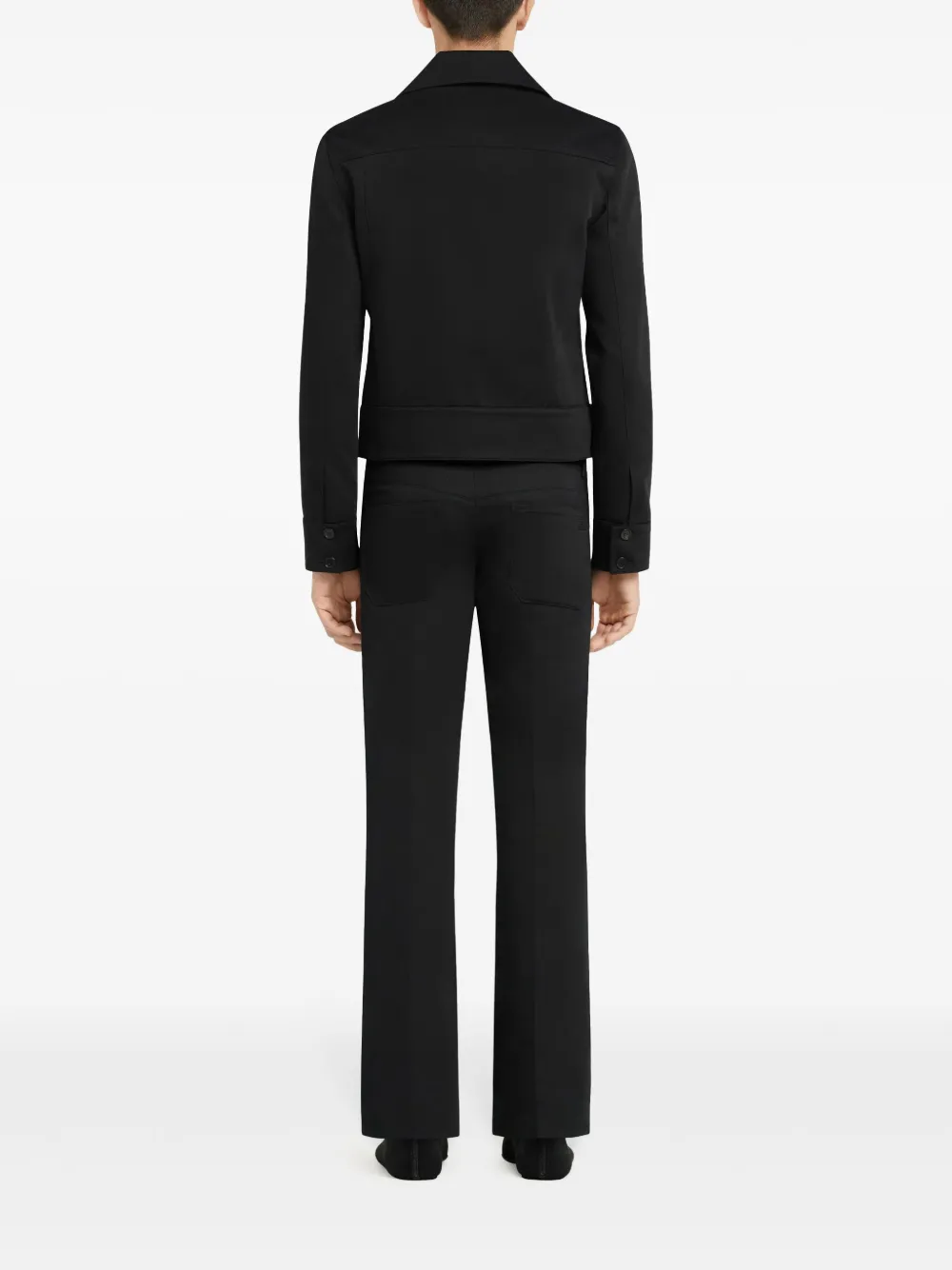 Courrèges Shirtjack met klepzak Zwart