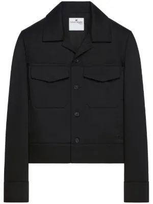 Courrèges City Jacket | Black | FARFETCH SG