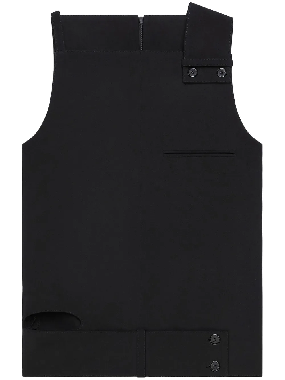 Courrèges sleeveless top | Black | Image 1