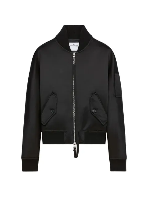Courrèges satin bomber jacket