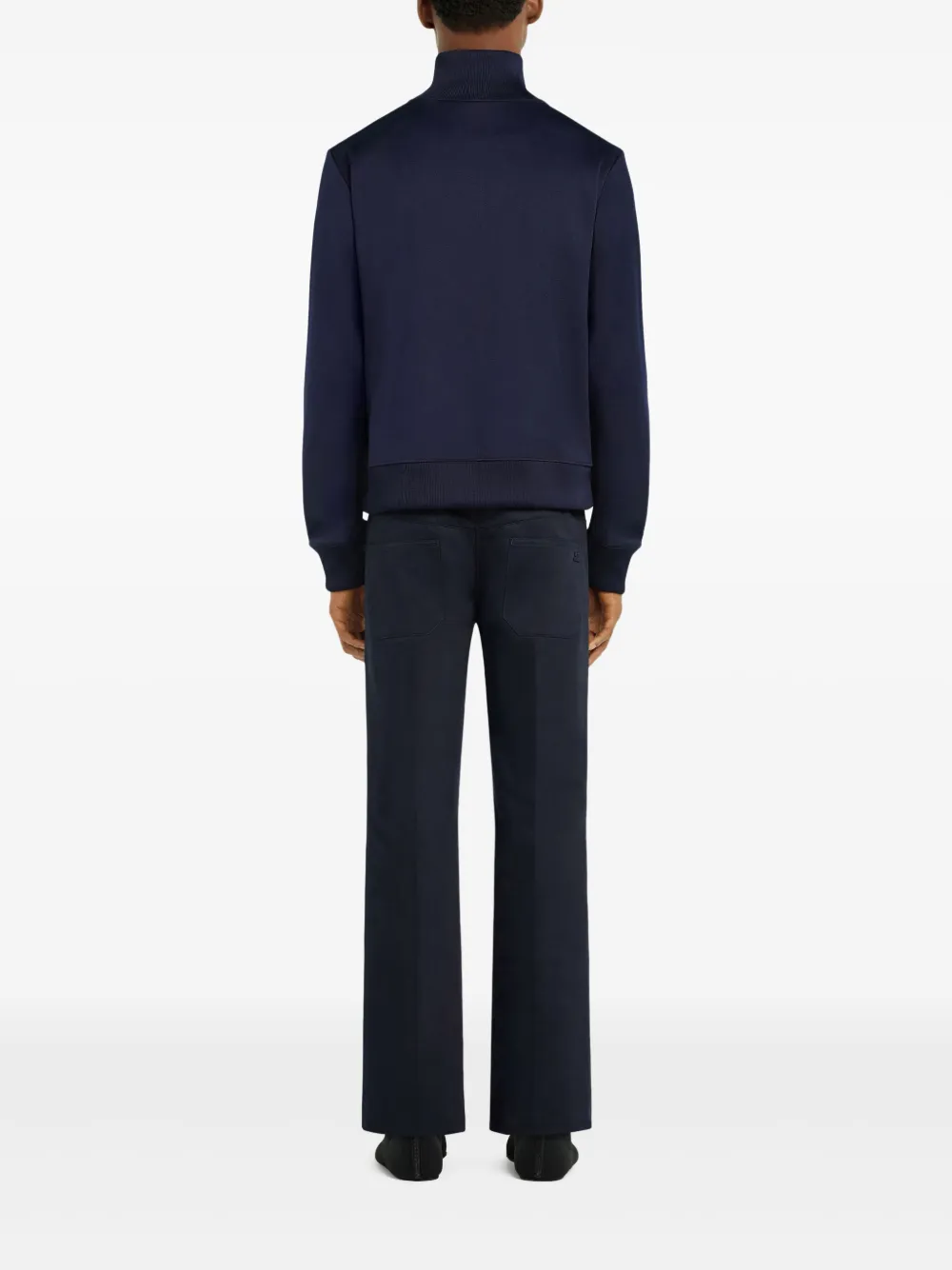 Courrèges Trainingsjack met geborduurd logo Blauw