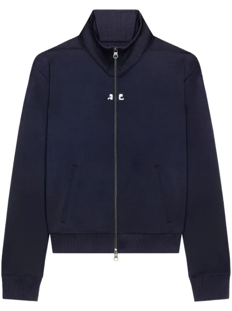 Courrèges logo-embroidered track jacket
