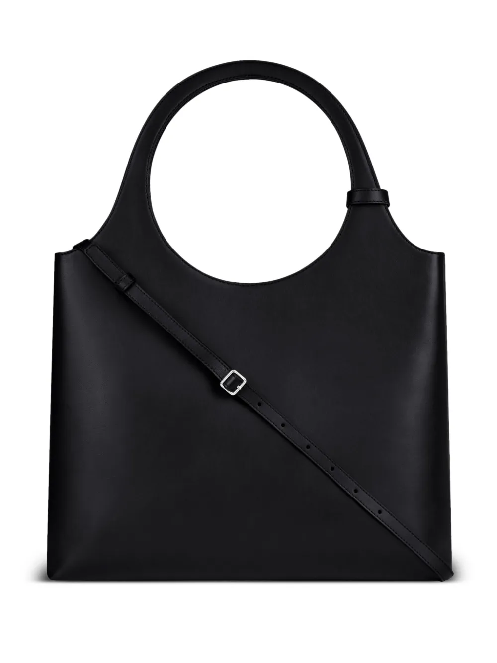 Shop Courrèges Holy Day Tote Bag In 黑色