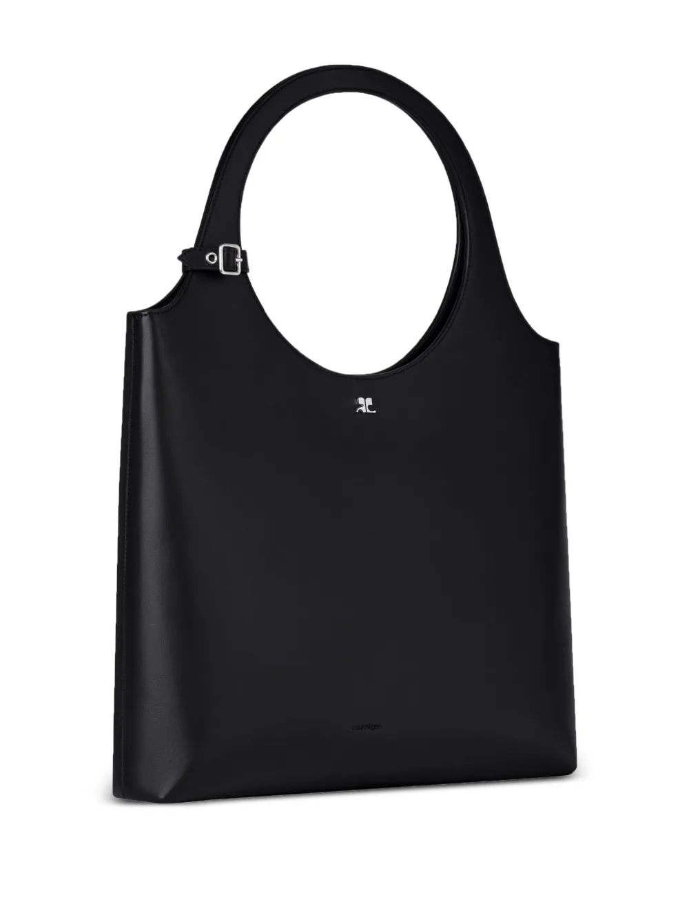 Shop Courrèges Holy Day Tote Bag In 黑色