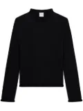 Courrèges crew-neck sweater - Black