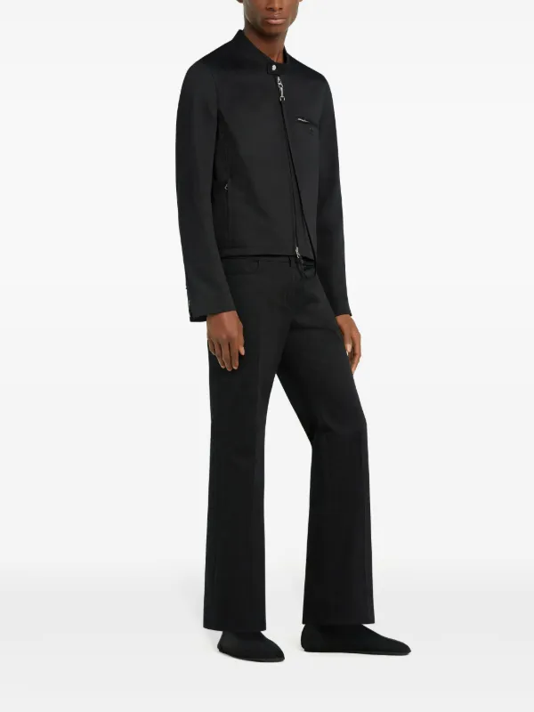 | Shirt Cotton Pinstriped Courrèges hommes courrèges Black JO FARFETCH | ジャケット・アウター