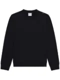 Courrèges buttoned jersey sweatshirt - Black
